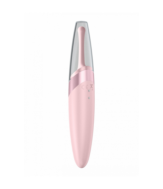 Satisfyer Stijlvolle Tip Vibrator met Gerichte Stimulatie | Twirling Joy Oud Roze