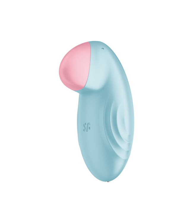 Satisfyer Tropical Tip Light Blue Vibrator: Intense Pleasure & App Control