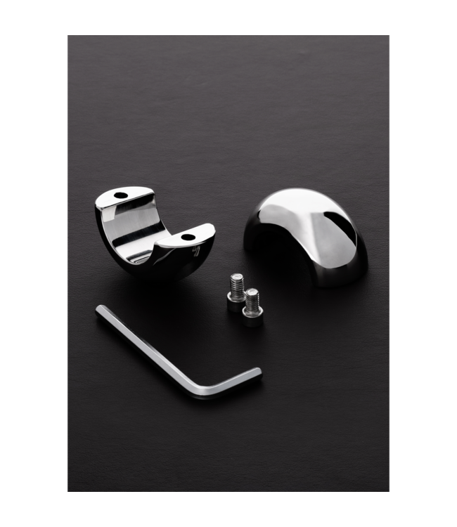 Steel by Shots Stylish Oval Ball Stretcher with Durable Stainless Steel & Easy Use