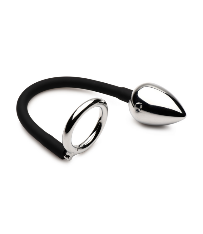 XR Brands Intense Prostaatstimulerende Tug and Plug - Dubbel Genot voor Hem
