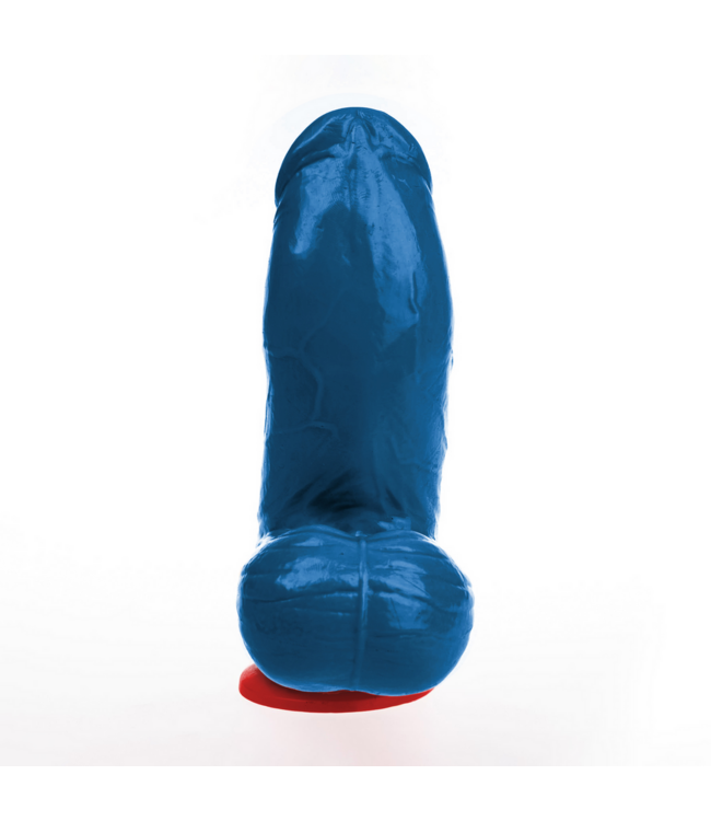 Fuck & Fist Realistic Blue Fist Thor M Dildo - 6.5cm Wide with Suction Cup