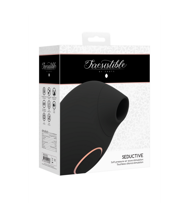 Irresistible Ervaar Intense Stimulatie met de Luxe Air Pulse Klitorisstimulator