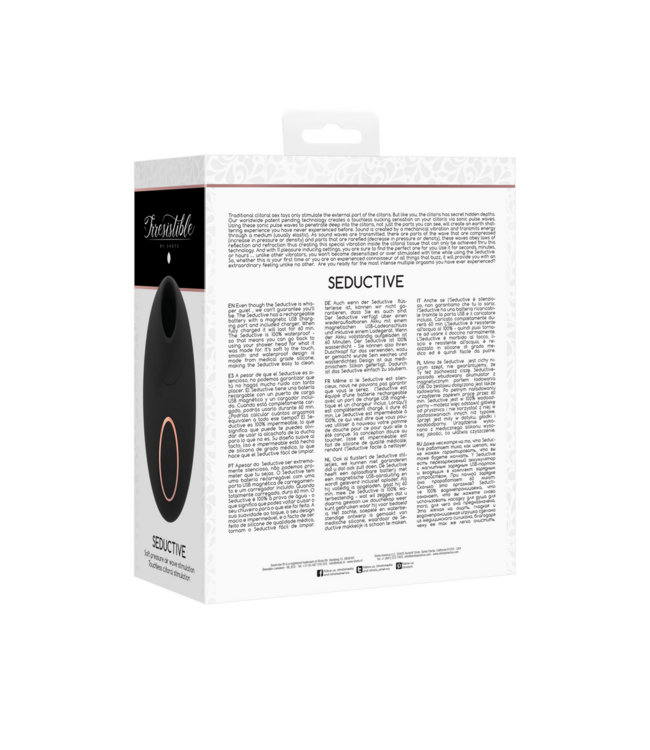 Irresistible Ervaar Intense Stimulatie met de Luxe Air Pulse Klitorisstimulator