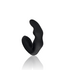Ouch! Gebogener Prostatamassager Schwarz | 10 Vibrationsmuster, Fernbedienung