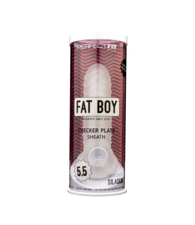 PerfectFitBrand Fat Boy Checker Plate Sheath - Extra Thickness & Soft Pleasure 14cm