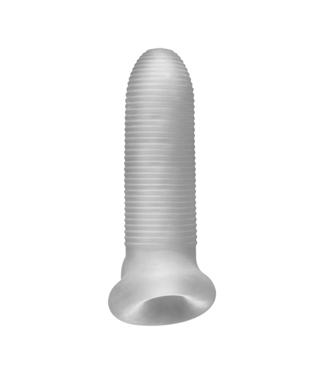 PerfectFitBrand Fat Boy™ Micro Rib Sheath - Superzacht Genot en Comfort voor Jullie Beiden