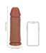 RealRock Extra Thick RealRock Dildo 25.4 cm - Smooth, Realistic & Suction Cup