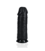 RealRock Realistische Extra Dikke Dildo met Glans en Suction, 25,4 cm Zwart