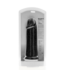 RealRock Realistische Extra Dikke Dildo met Glans en Suction, 25,4 cm Zwart