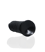 RealRock Extra dicker RealRock-Dildo 25,4 cm, schwarz, mit Saugnapf