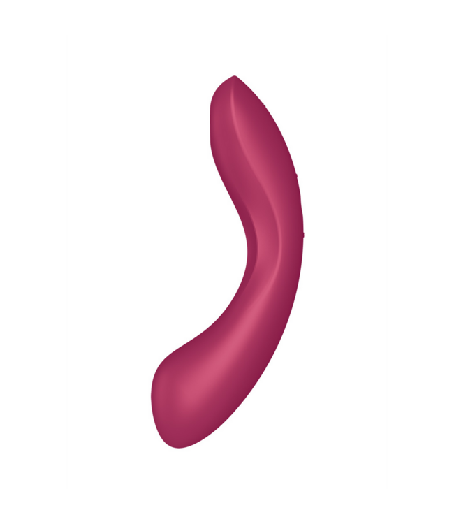 Satisfyer Invoegbare Curvy Trinity 1 Rood - Efficiënte Dubbele Luchtpulsvibrator