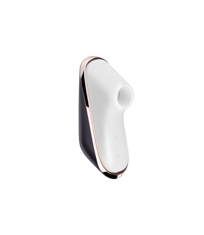 Satisfyer Reise Air Pulse Stimulator – Eleganz in Aubergine & Rosé Gold