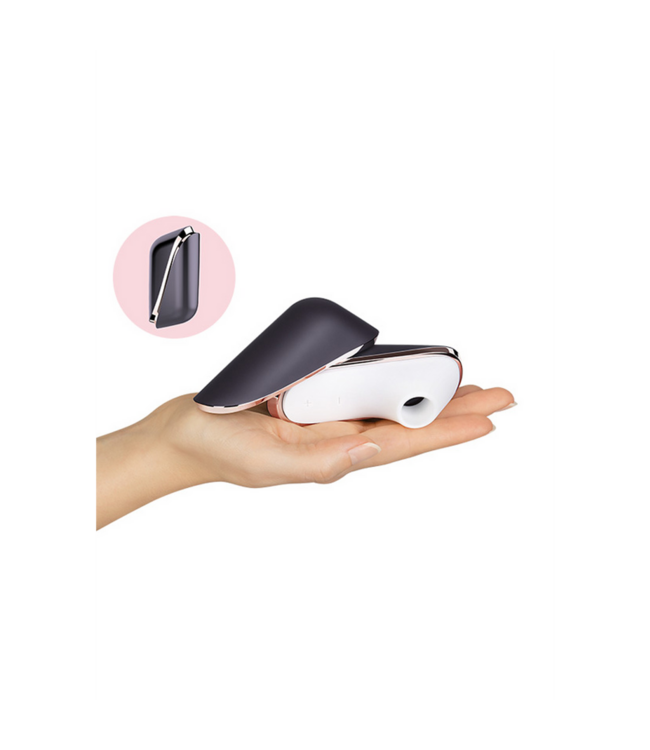 Satisfyer Reis Air-Pulse Stimulator – Elegant Aubergine met Rose Gold Accenten