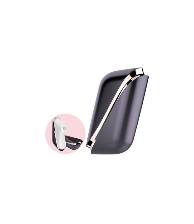 Satisfyer Reis Air-Pulse Stimulator – Elegant Aubergine met Rose Gold Accenten