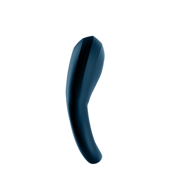 Satisfyer Epic Duo Ring - Donkerblauw Trilmiddel voor Versterkte Erecties en Genot