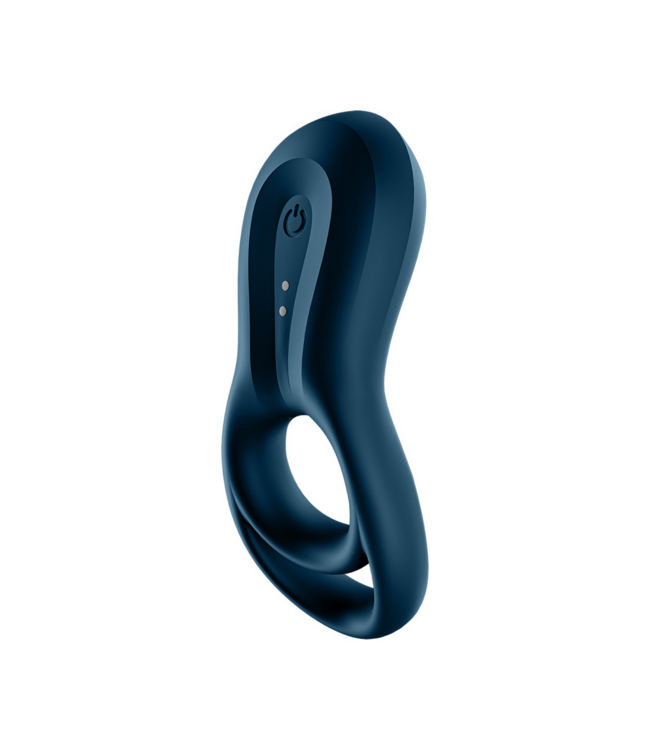 Satisfyer Epic Duo Ring - Dunkelblau, vibrierend für lustvolle Erektionen