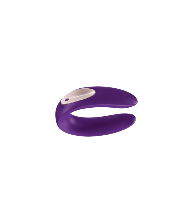 Satisfyer Diepe Sensaties met de U-vormige Afstandsbediening Partner Vibrator Paars