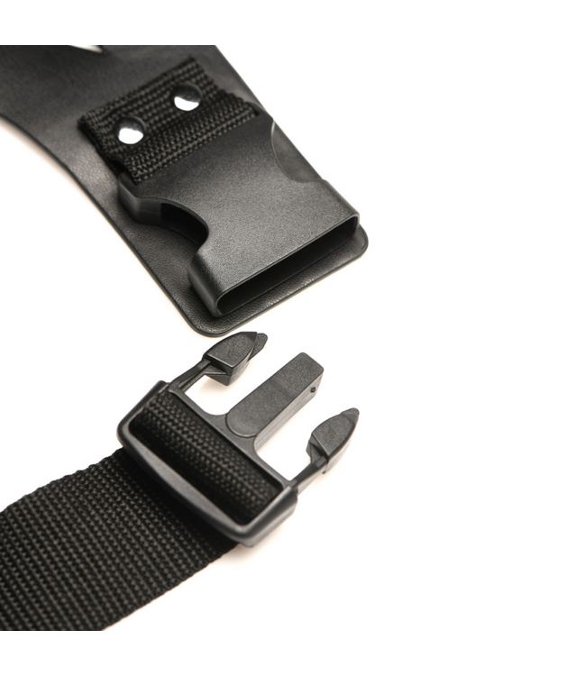 XR Brands Thunder Strap Wand Dijharnas Zwart – Verken Kinky Comfort & Elegantie