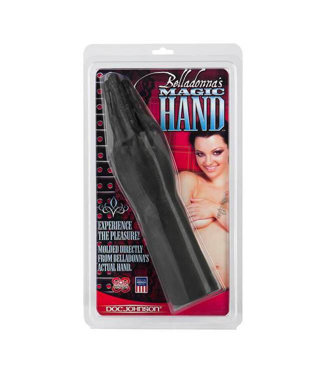 Doc Johnson Belladonna's 11,5 cm Magic Hand - Realistische Dildo voor Intiem Genot