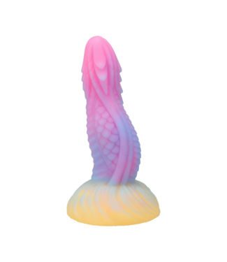 Doc Johnson Cosmic Dragon Tongue Dildo - Glow in Dark 18.4cm Pleasure Toy