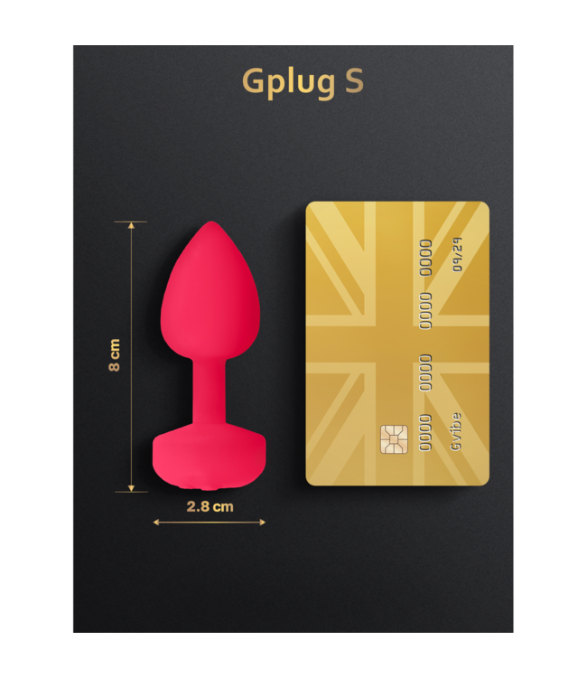G-Vibe Gvibe G-Plug S Neon Roze – Flexibele Buttplug met Krachtige Vibratie