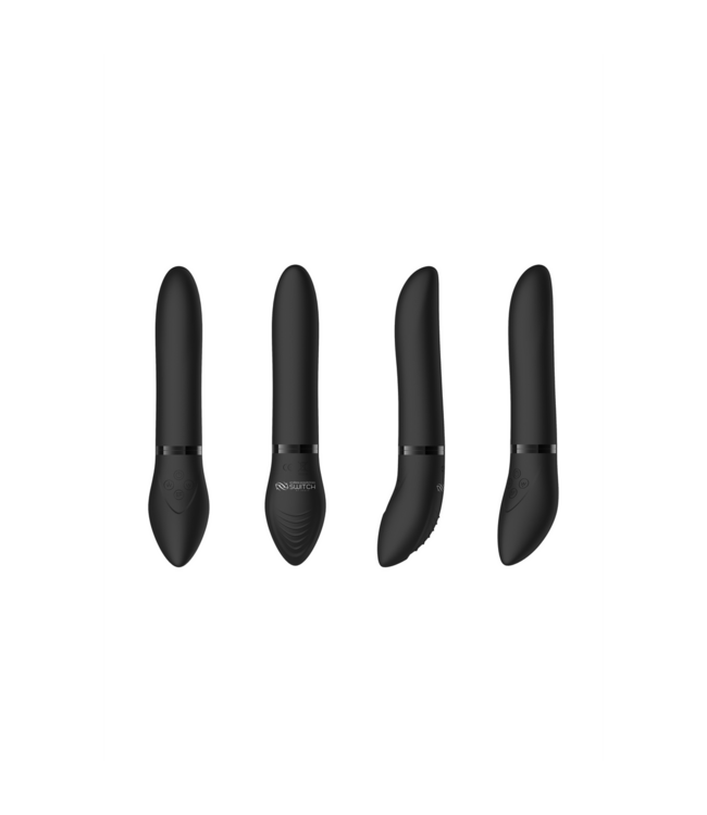 Switch by Shots Pleasure Kit #4 – Innovatieve Vibrator met Medische Siliconen Opzetstukken
