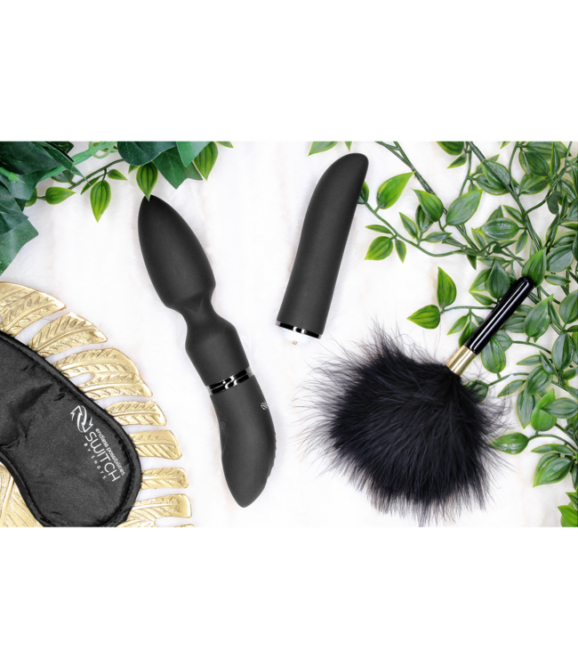 Switch by Shots Pleasure Kit #4: Versatile Vibrator with 10-Speed Attachments