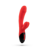 Crushious Dare Dong Rood Rabbit Vibrator - 8 Modes, Waterdicht & Oplaadbaar Genot