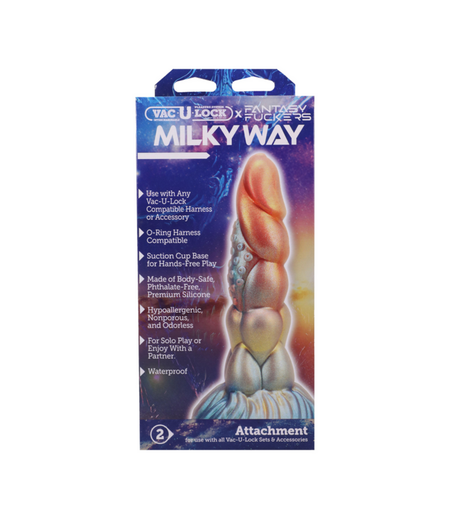 Doc Johnson Buitenaardse Avontuur Dildo - Parelmoer in Zonsondergangkleuren 19,8 cm