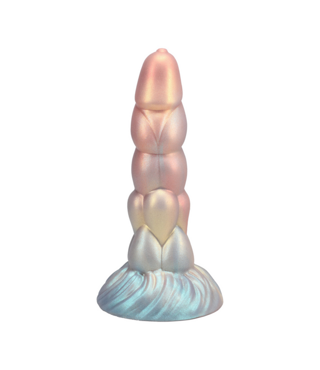 Doc Johnson Cosmic Pleasure Silicone Dildo - 19.8 cm Multicolour Adventure