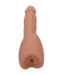 Doc Johnson Lena Moon Realistisch Dildo met Penetreerbare Billen - Veilige Ultieme Sensatie