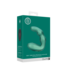 Ouch! Curved Green Prostate Massager with Remote & 10 Vibration Modes