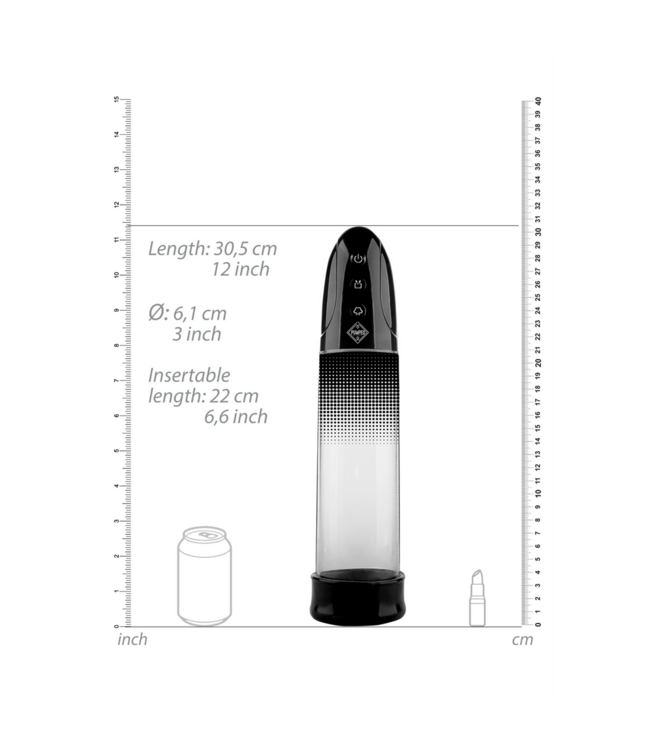 Pumped Automatic USB Rechargeable Luv Penis Pump for Growth & Performance