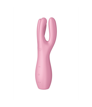Satisfyer Intense Stimulatie met de Threesome 3 Lay-on Vibrator - Roze Sensatie