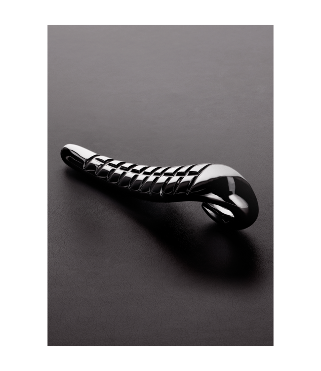 Steel by Shots Intense Sensatie: Devil Tongue Dildo 18 cm | Verhitte G-spot Stimulator