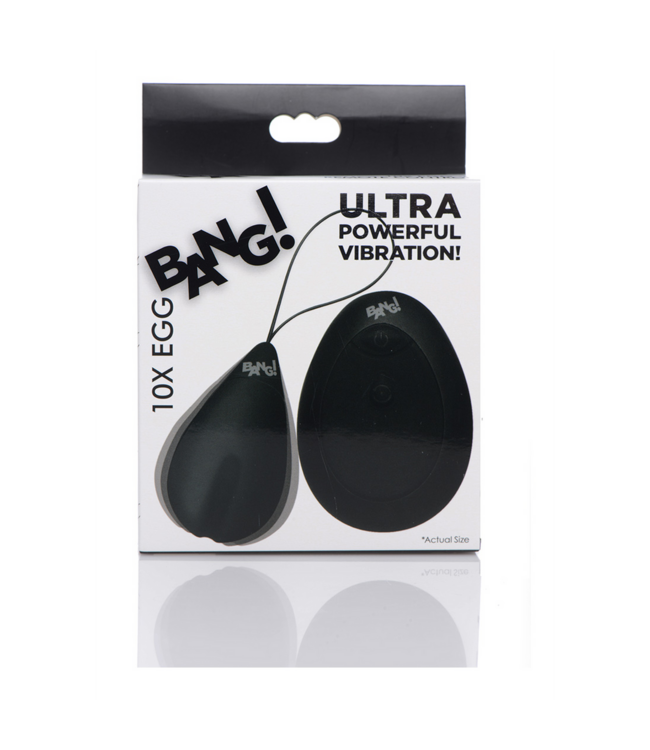 XR Brands BANG Toy's Vibrerende Silicone Ei – 10 Ontspannende Snelheden voor Plezier!