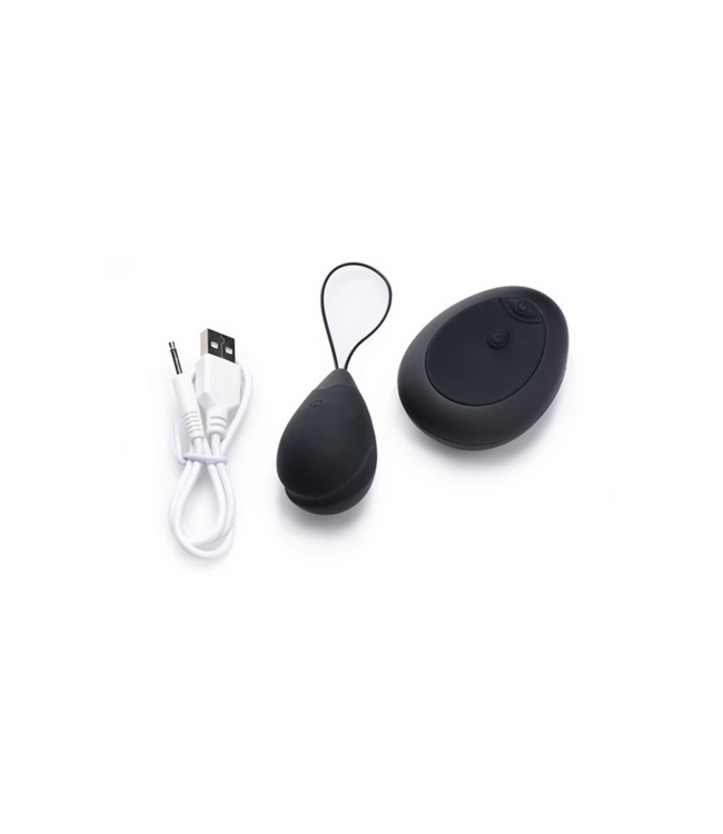XR Brands Vibrierender Silikon Butt Plug mit 21 Mustern – Ultimatives Vergnügen!