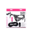 XR Brands Sensuele Power Panty Set: Kantpanty, Plush Vibrator & Blinddoek voor Ultimaal Plezier