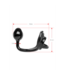 PerfectFitBrand Armor Tug Lock: Cockring & Butt Plug für intensives Vergnügen in Schwarz