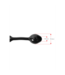 PerfectFitBrand Armor Tug Lock: Cockring & Butt Plug für intensives Vergnügen in Schwarz