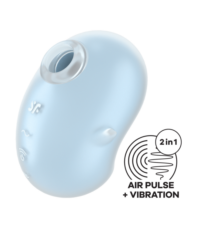 Satisfyer Satisfyer Cutie Ghost Blau – 11 Druckwellen & 12 Vibrationen