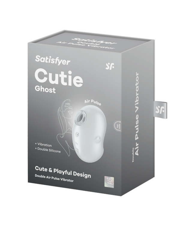 Satisfyer Satisfyer Cutie Ghost Vibrator: Waterproof, Rechargeable, 11 Waves