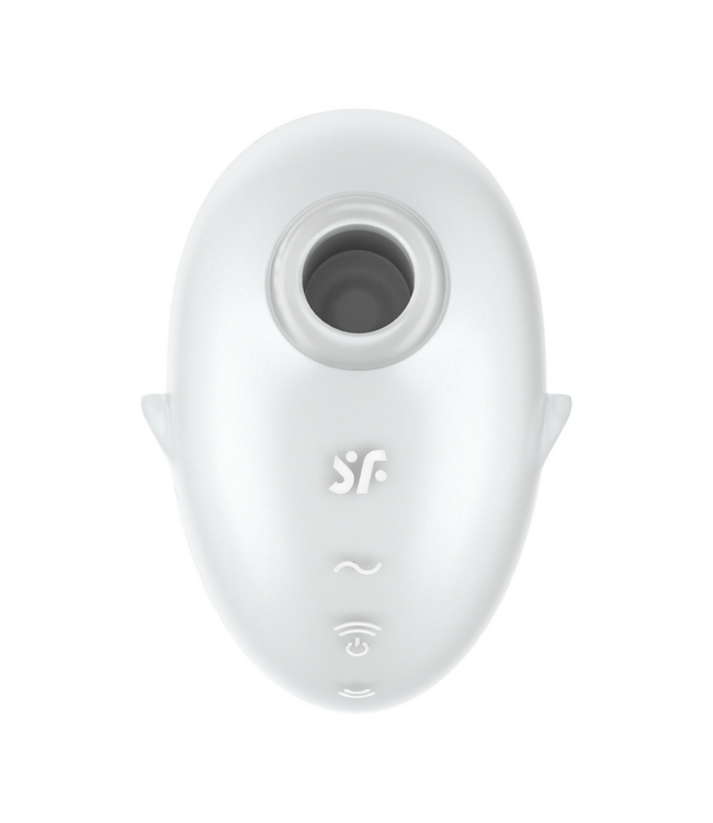 Satisfyer Satisfyer Cutie Ghost Vibrator: Waterproof, Rechargeable, 11 Waves