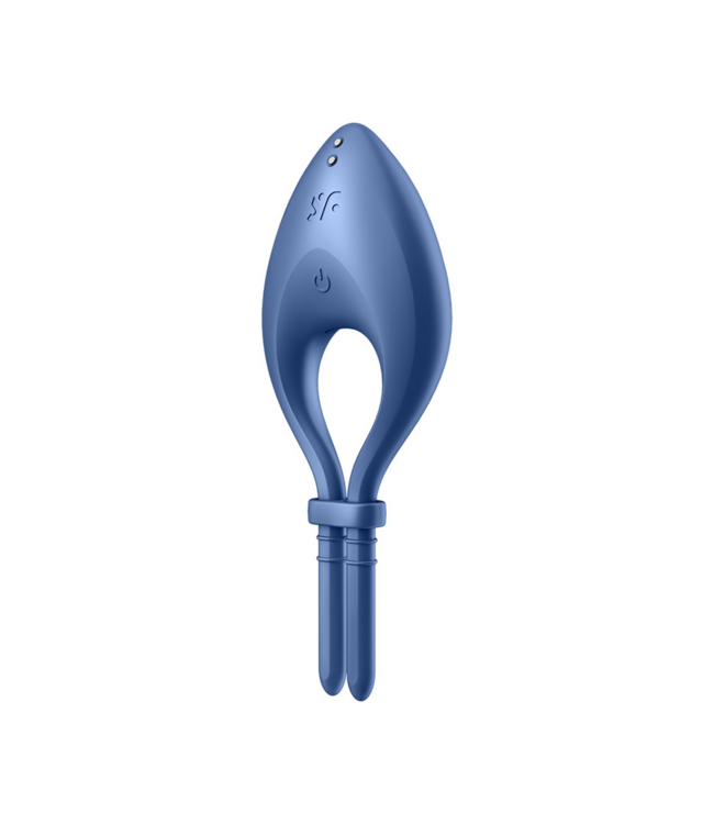 Satisfyer Bullseye Adjustable Cock Ring - Bluetooth, 12 Vibrations, Waterproof