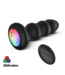 Crushious Australis 10cm Anale Plug met 9 Vibraties en RGB Licht - Oplaadbaar & Stijlvol