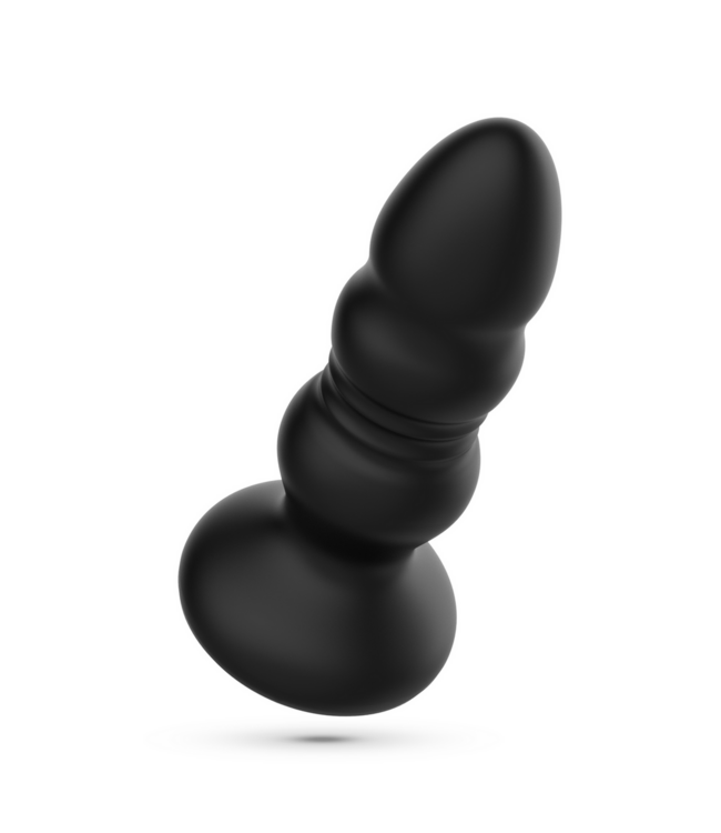 Crushious Australis 10cm Anale Plug met 9 Vibraties en RGB Licht - Oplaadbaar & Stijlvol