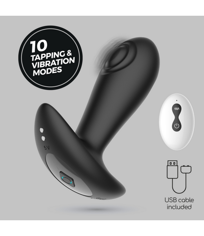 Crushious Octo Rechargeable P-Spot Vibrator - Remote Control & USB Charging
