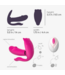 Crushious Fritz Remote-Controlled Heated Vibrator - 9 Modes, Pink, Rechargeable