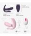 Crushious Fritz Draagbare Vibrator - 9 Vibratiestanden, Verwarmd & Met Afstandsbediening