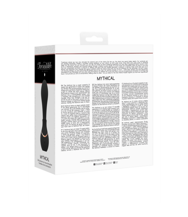 Irresistible Irresistible Mythical Air Pulse Clitorisvibrator | Intensieve G-spot Stimulatie
